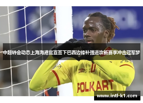 中超转会动态上海海港官宣签下巴西边锋补强进攻新赛季冲击冠军梦 中超转会动态上海海港官宣签下巴西边锋补强进攻新赛季冲击冠军梦